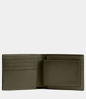 COACH Refined Calf Leather 3-in-1 Wallet