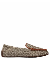 COACH Ronnie Signature Jacquard and Leather Loafers