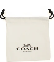 COACH Signature C Hinged Bangle Bracelet