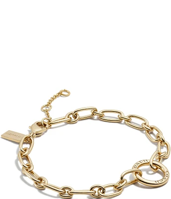 COACH Signature Link Line Bracelet