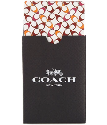 COACH Signature Logo Paper Playing Cards