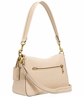 COACH Logo Closure Soft Calf Leather Tabby Shoulder Bag