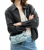 COACH SOHO 25 Crinkle Leather Shoulder Bag