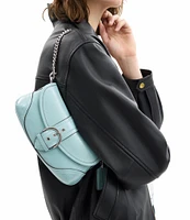 COACH SOHO 25 Crinkle Leather Shoulder Bag