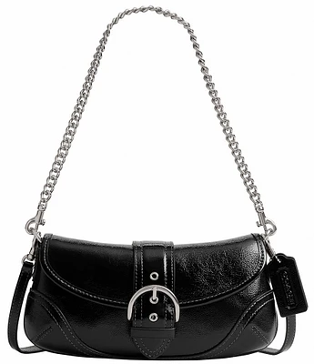 COACH SOHO 25 Crinkle Leather Shoulder Bag