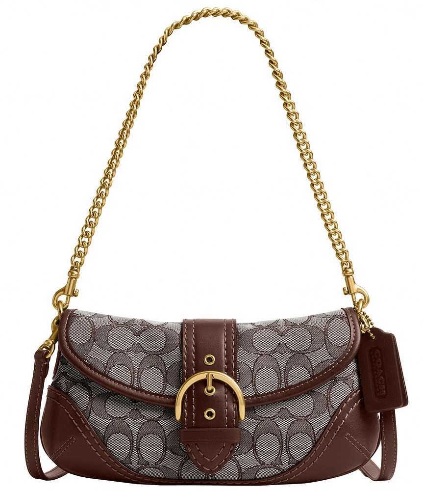 COACH SOHO Signature Jacquard Shoulder Bag