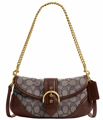 COACH SOHO Signature Jacquard Shoulder Bag