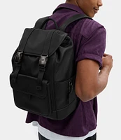 COACH Solid League Flap Backpack