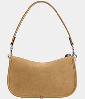 COACH Swinger Suede Shoulder Bag