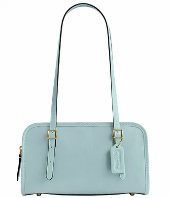 COACH Swing Zip Buckle Detail Satchel Bag