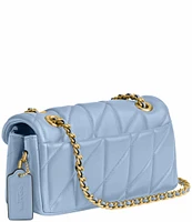 COACH Tabby 20 Quilted Leather Chain Strap Shoulder Bag
