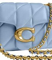 COACH Tabby 20 Quilted Leather Chain Strap Shoulder Bag