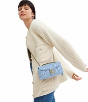 COACH Tabby 20 Quilted Leather Chain Strap Shoulder Bag