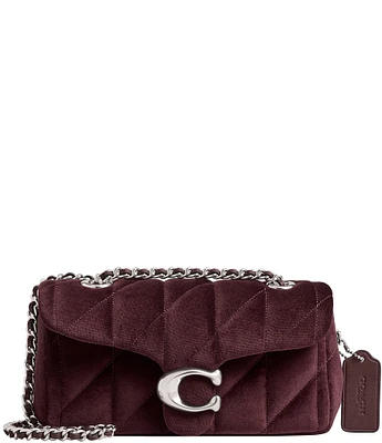 COACH Tabby 20 Quilted Velvet Shoulder Bag