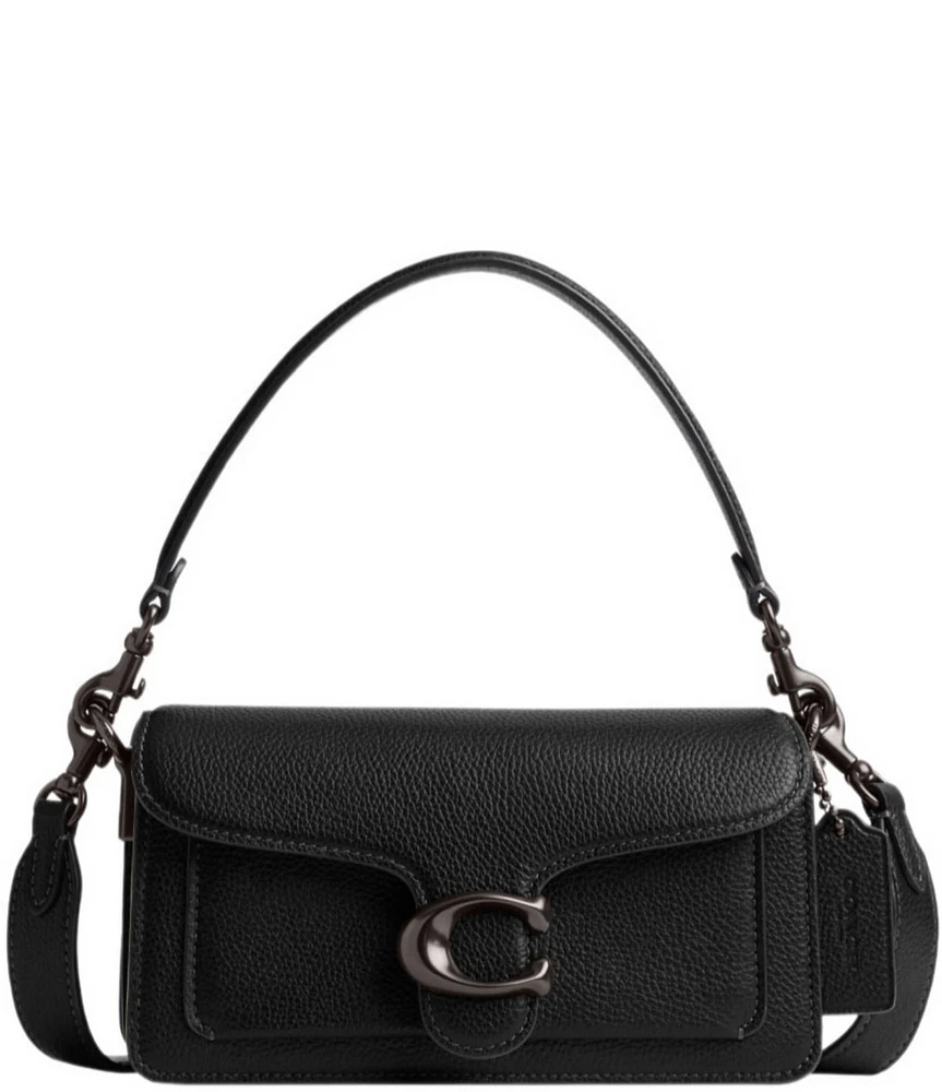 COACH Tabby 20 Solid Black Shoulder Bag