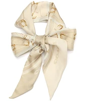 COACH Tabby Printed Silk Skinny Scarf