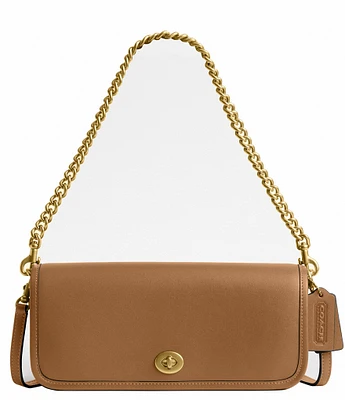 COACH The Coach Originals Dinky 1974 Gold Chain Strap Shoulder Bag