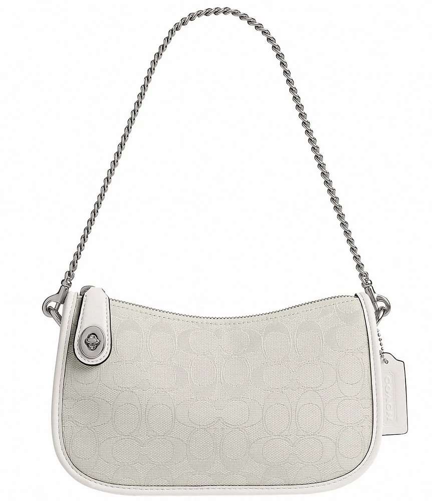 COACH The Coach Originals Signature Jacquard Swinger Bag