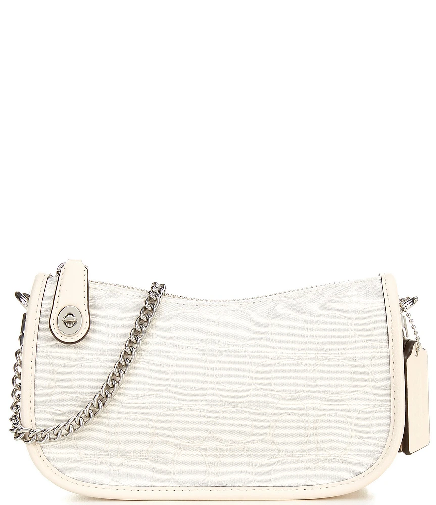 COACH The Originals Signature Jacquard Swinger Bag