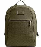 Coach Theo Signature Jacquard Backpack