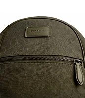 Coach Theo Signature Jacquard Backpack
