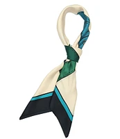 COACH Trompe L'oeil Belt Printed Silk Square Scarf