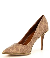 COACH Waverly Bead Chain Logo Pumps