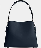 COACH Willow Pebble Leather Shoulder Bag