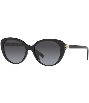 COACH Women's 56mm Cat Eye Sunglasses