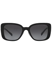 COACH Women's Black 54mm Square Sunglasses