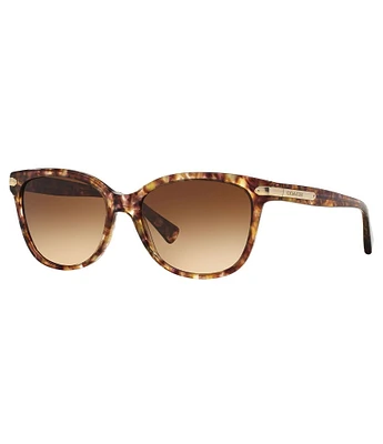 COACH Cat Eye Gradient Lens Sunglasses