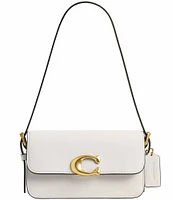 Coach Zoe Calf Leather Shoulder Bag