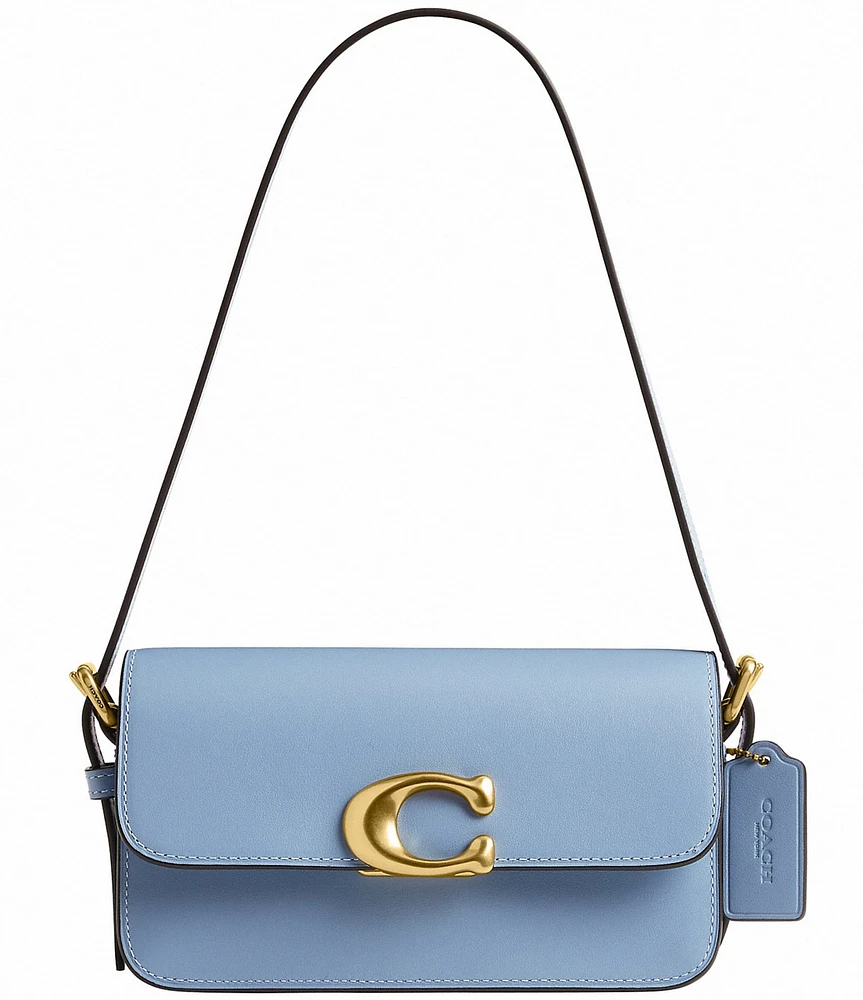 Coach Zoe Calf Leather Shoulder Bag