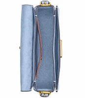 Coach Zoe Calf Leather Shoulder Bag
