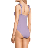 Coco + Jaimeson Sleeveless Tie Strap Bodysuit