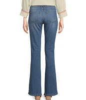 Code Bleu Chelsea Bootcut Flared Leg High Rise Stretch Denim Jeans