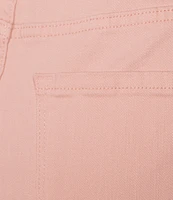 Code Bleu Chelsea Stretch Denim High Rise Bermuda Shorts