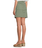 Code Bleu Mid Rise Stretch Denim Skort