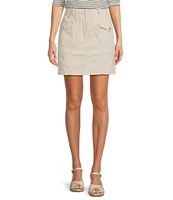 Code Bleu Mid Rise Stretch Denim Skort