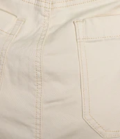 Code Bleu Mid Rise Stretch Denim Skort