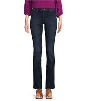 Code Bleu Petite Size Chelsea High Rise Straight Leg Jeans