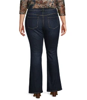 Code Bleu Plus Size Chelsea Stretch Boot Cut Leg Denim Jeans