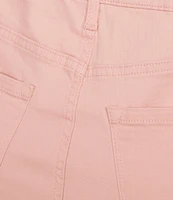 Code Bleu Plus Size Stretch Denim Bermuda Shorts