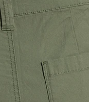 Code Bleu Plus Size Tapered Leg Mid Rise Convertible Cargo Pants