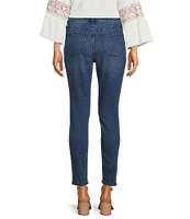 Code Bleu Soho Skinny Leg Mid Rise Jeans