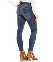 Code Bleu Soho Skinny Leg Mid Rise Jeans