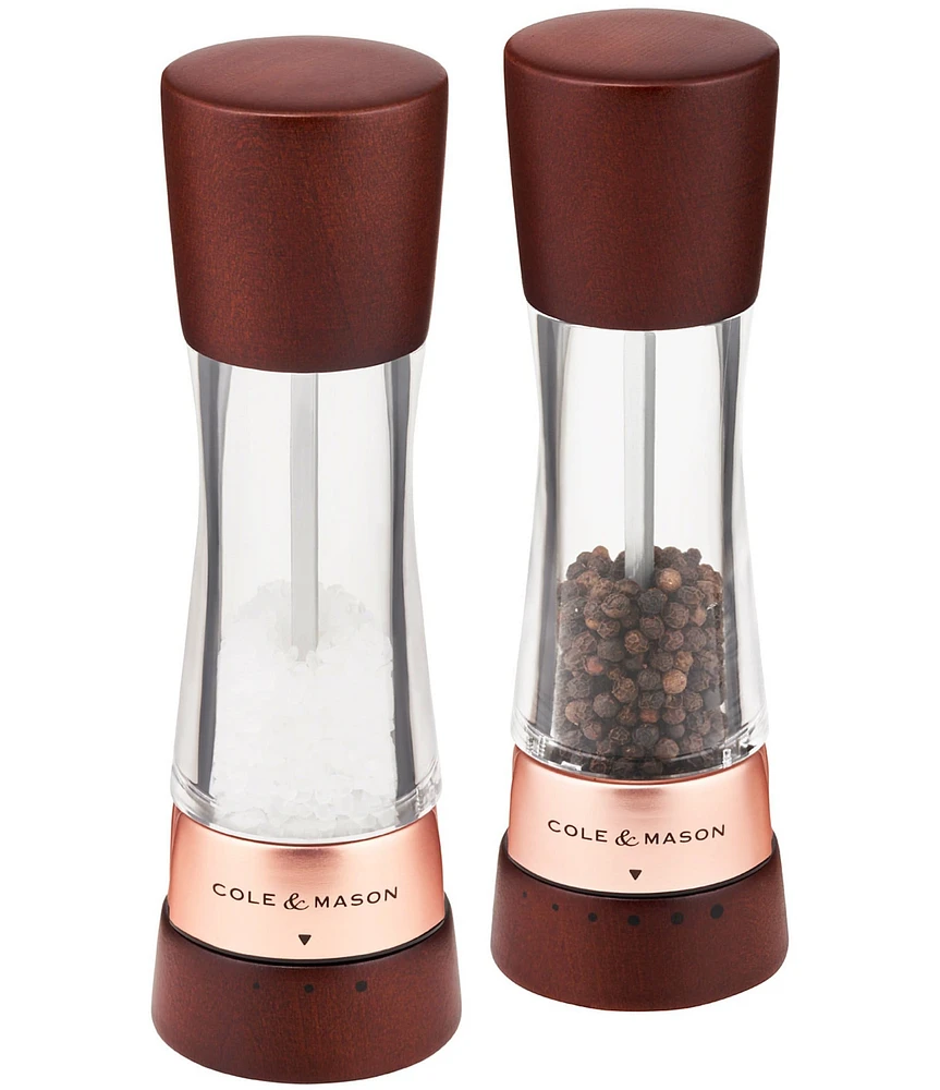 Cole & Mason Derwent Salt & Pepper Mill Set, 7.5#double;