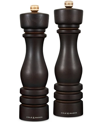 Cole & Mason London Chocolate Beech Salt & Pepper Mills