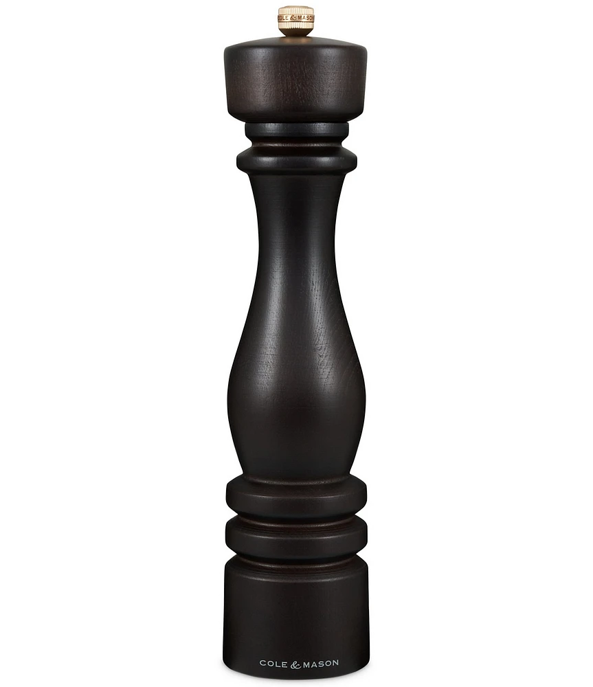 Cole & Mason London Wood Pepper Mill, 12#double;