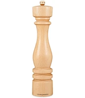 Cole & Mason London Wood Salt Mill, 12#double;